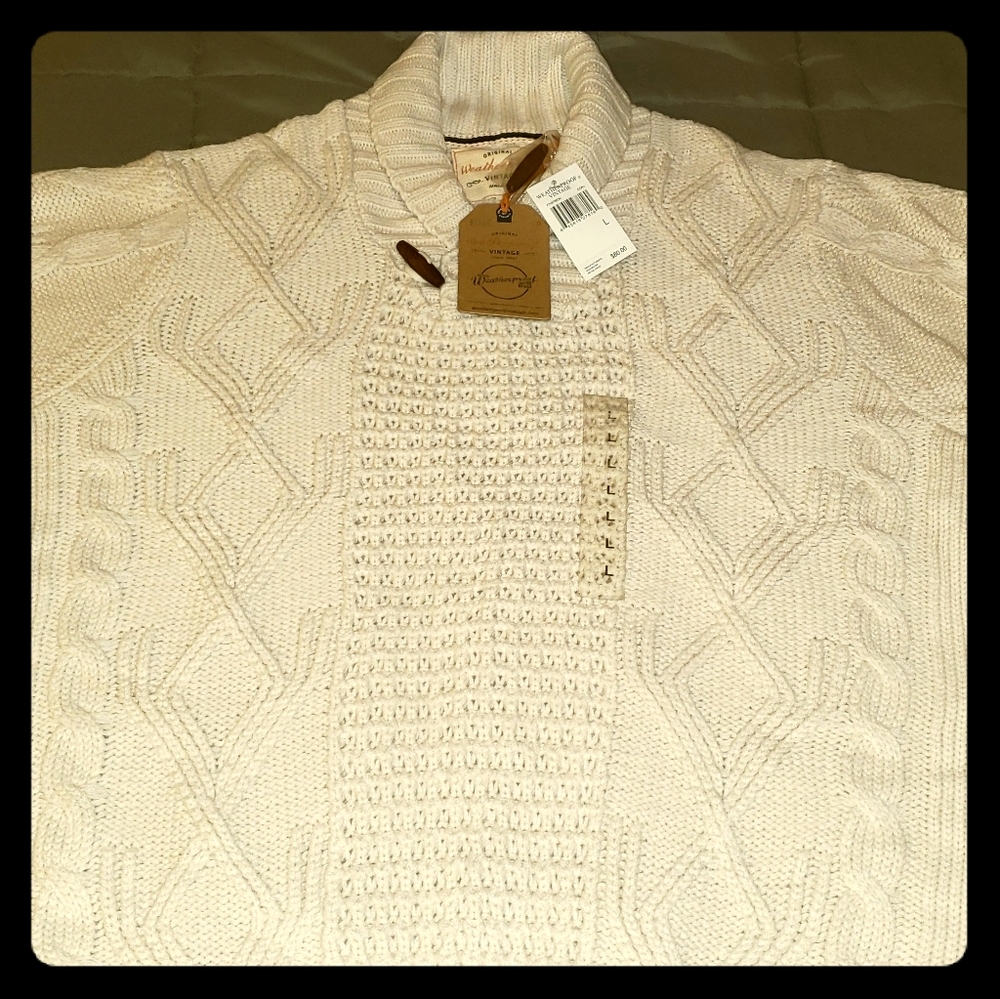 Weatherproof shall neck sweater